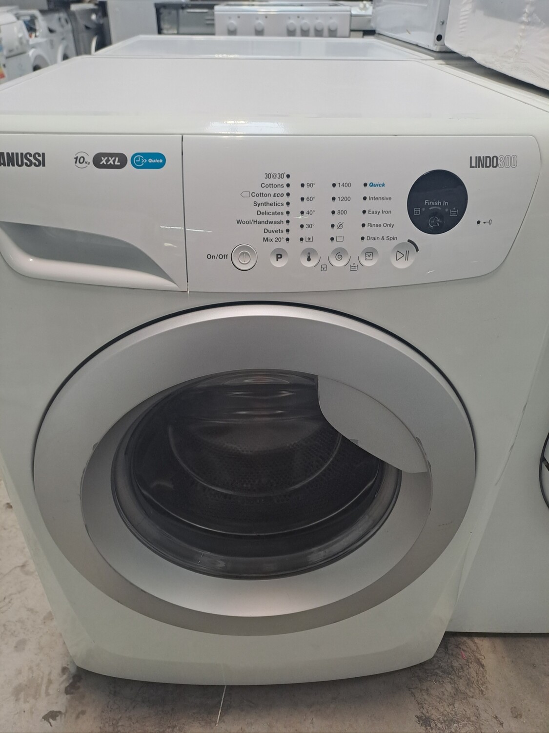 Zanussi ZWF01483WR Lindo300 XXL 10kg Load 1400 Spin Washing Machine - White - Refurbished - 6 Month Guarantee