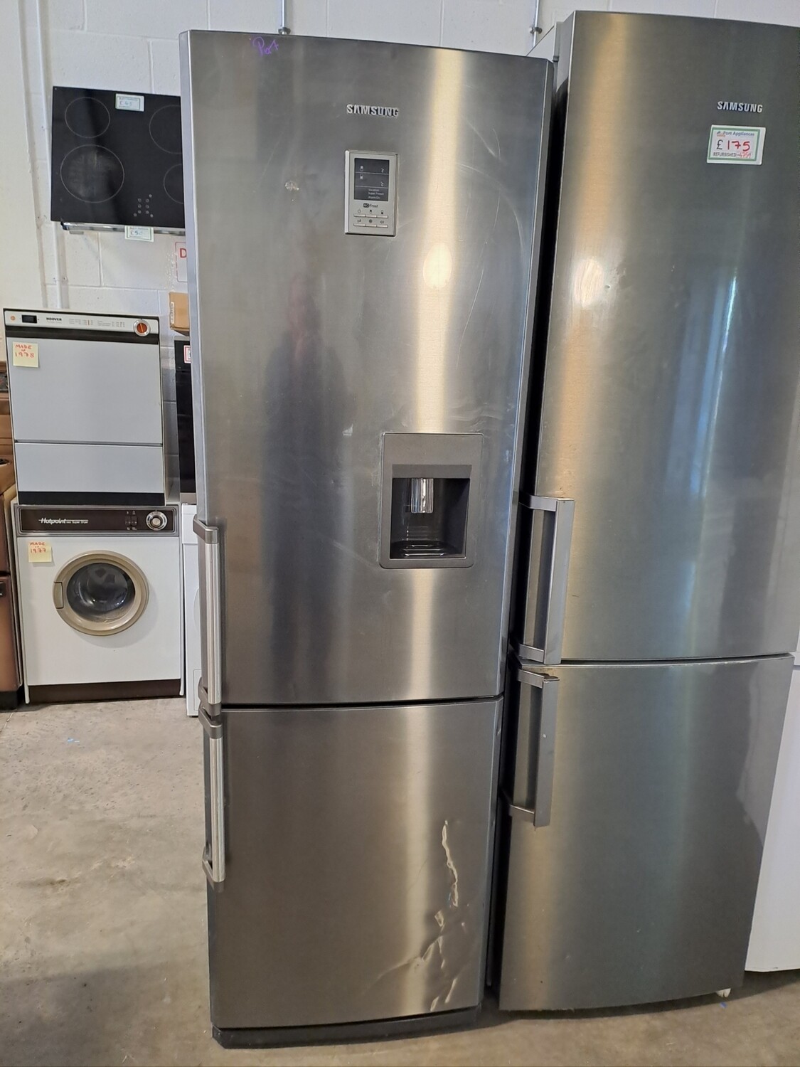 Samsung RL41WGIH Fridge Freezer Grey Stainless H192 x W60 x D66 Refurbished. This item is located in our Whitby Road Shop 