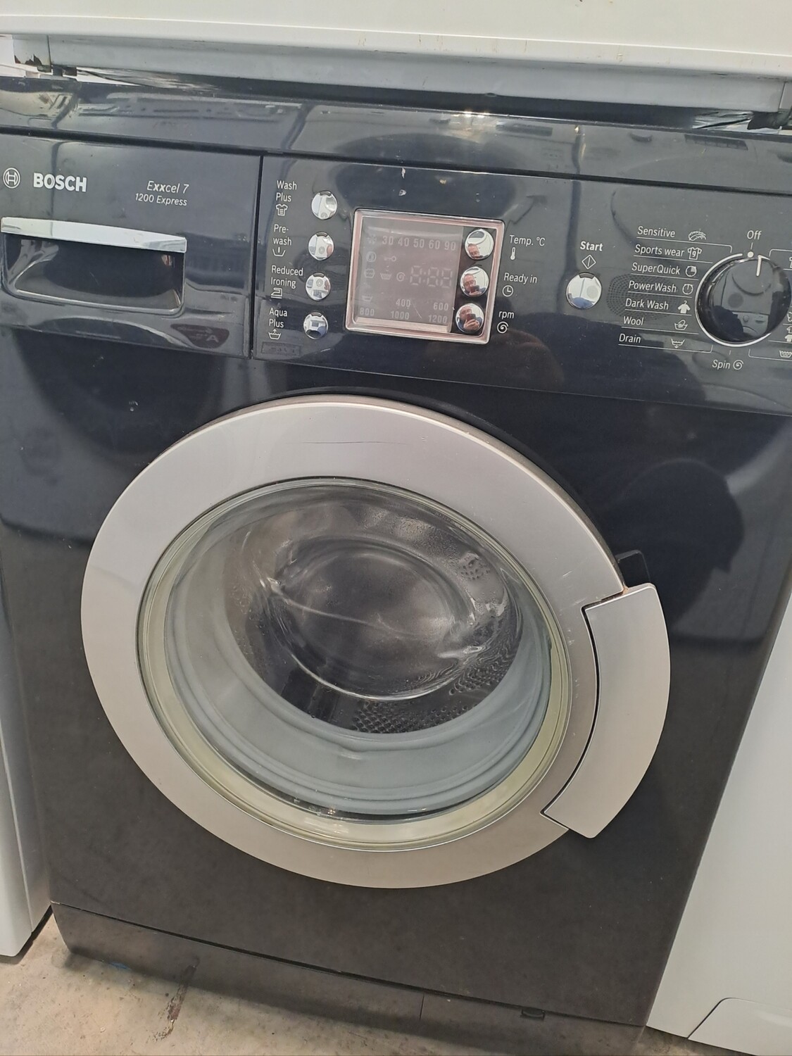 Bosch WAE2446BUK/13 7kg Load 1200 Spin Washing Machine - Black - Refurbished 6 Month Guarantee