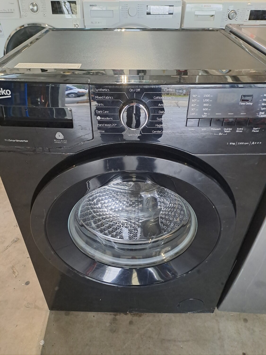 Beko WR85241B 8kg Load 1400 Spin Washing Machine - Black - Refurbished - 6 Month Guarantee. This item is located in our Whitby Road Shop