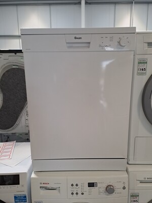 Swan SDW2025W 60cm Freestanding Dishwasher - New Graded + 12 Months Guarantee . This item is located in our Whitby Road Shop 