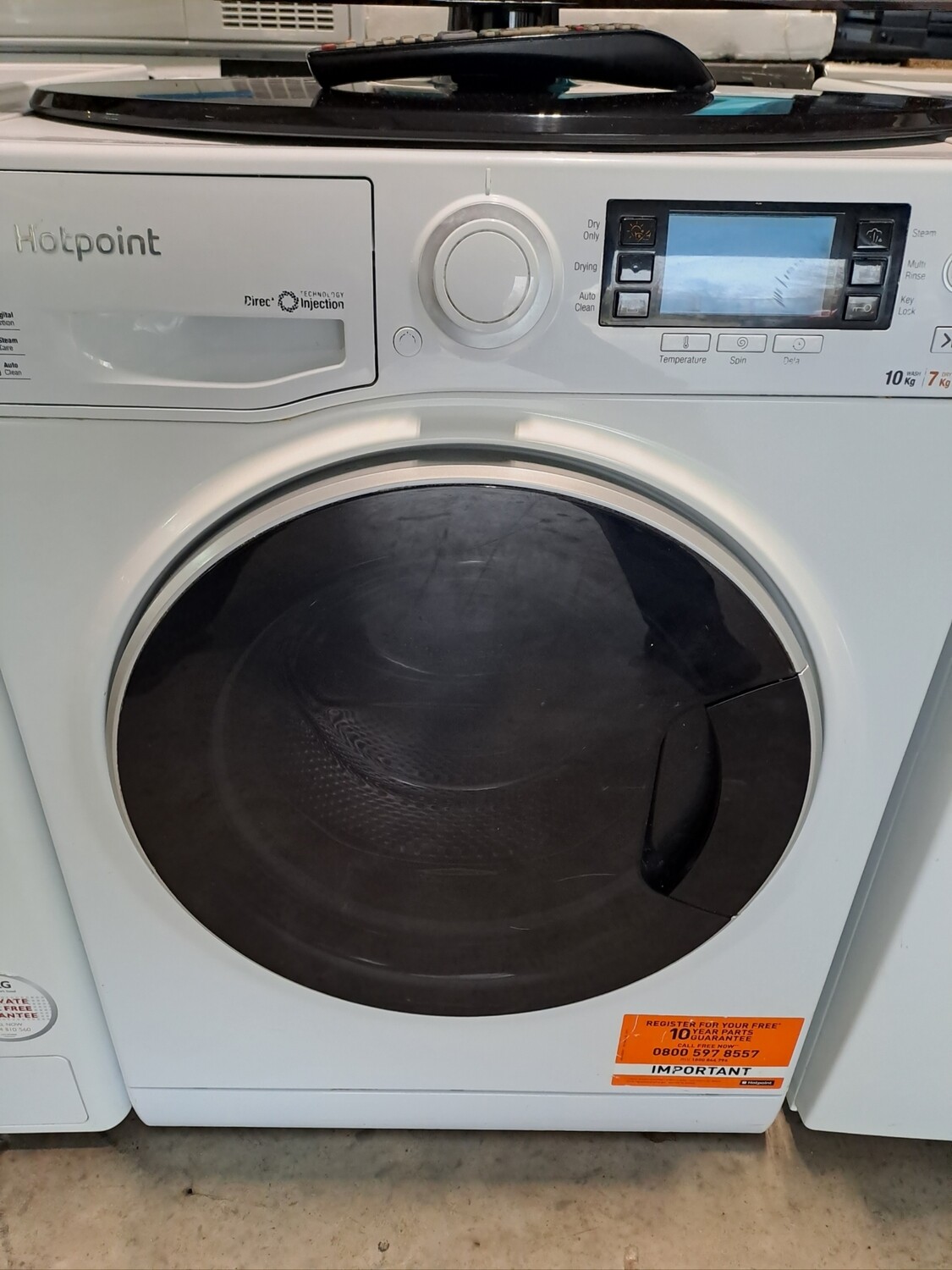 Hotpoint RD1076 Washer Dryer 10Kg + 7Kg 1400 Spin Refurbished +6 Months Guarantee