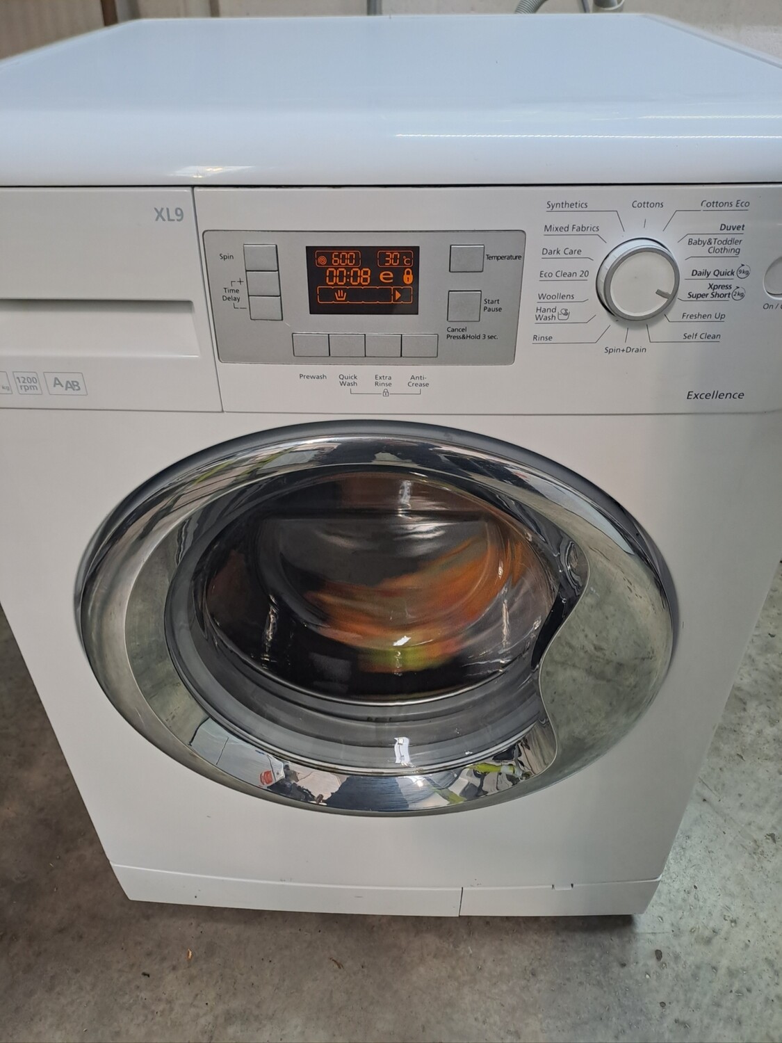 Beko WMB91242LC 9kg Load 1200 Spin Washing Machine - White - Refurbished - 6 Month Guarantee. This item is located at our Whitby Road Shop