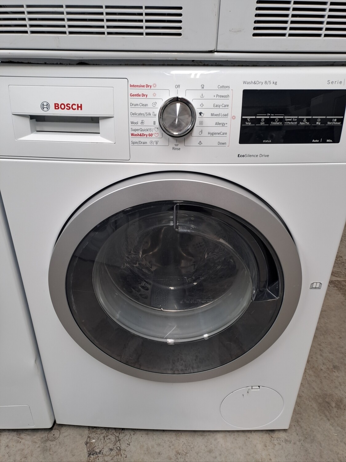 Bosch EcoSilence WVG30461GB 8kg Load 1400 Spin Washing Machine Washer Dryer - White - Refurbished - 6 Month Guarantee
