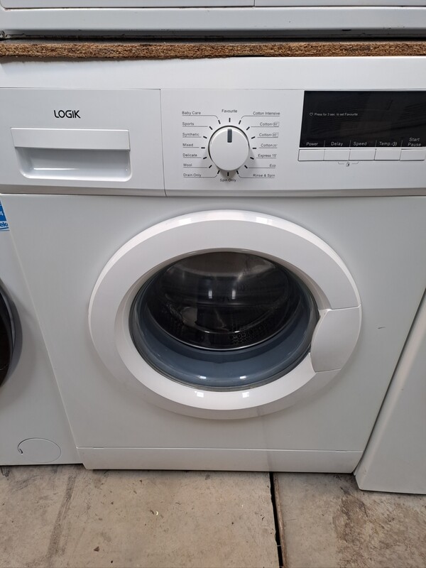Logik L814WM16 8kg 1400 Spin Washing Machine White