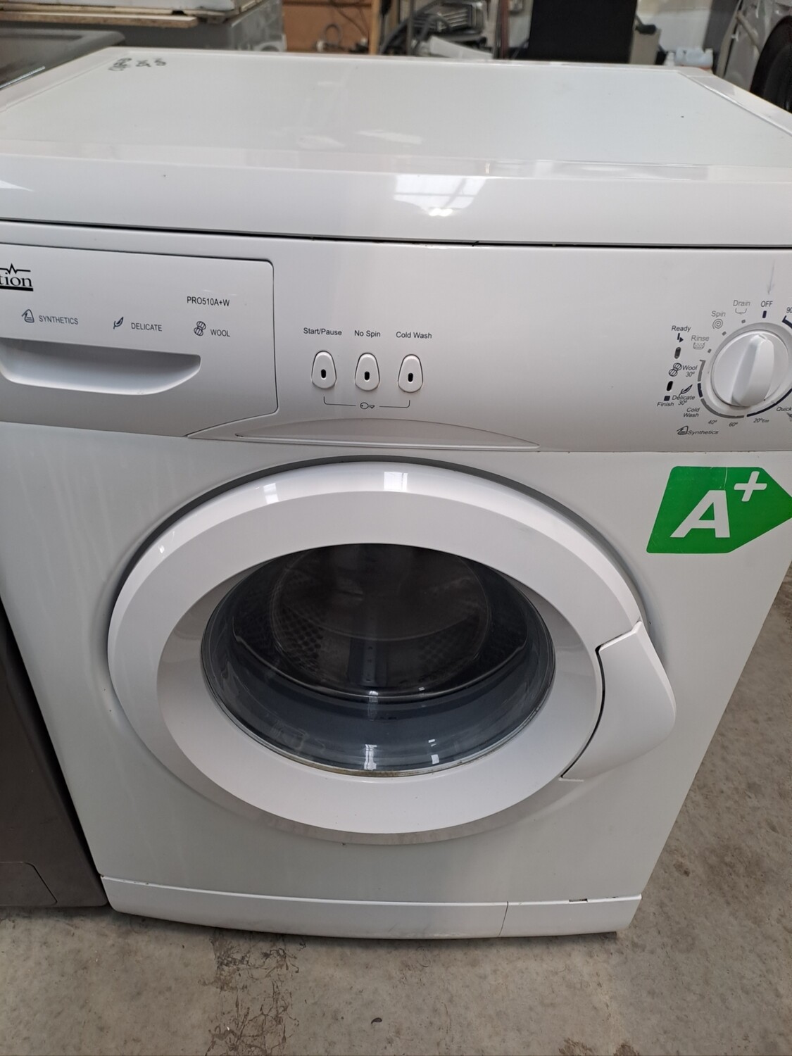 ProAction 5Kg Load 1000 Spin Washing Machine - White - Refurbished - 3 Month Guarantee. This item is located in our Whitby Road Shop 