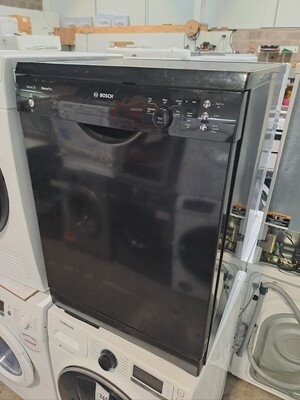 Bosch SMS25EB00/59 60cm Freestanding Full Size Dishwasher in Black - Refurbished + 6 Months Guarantee 