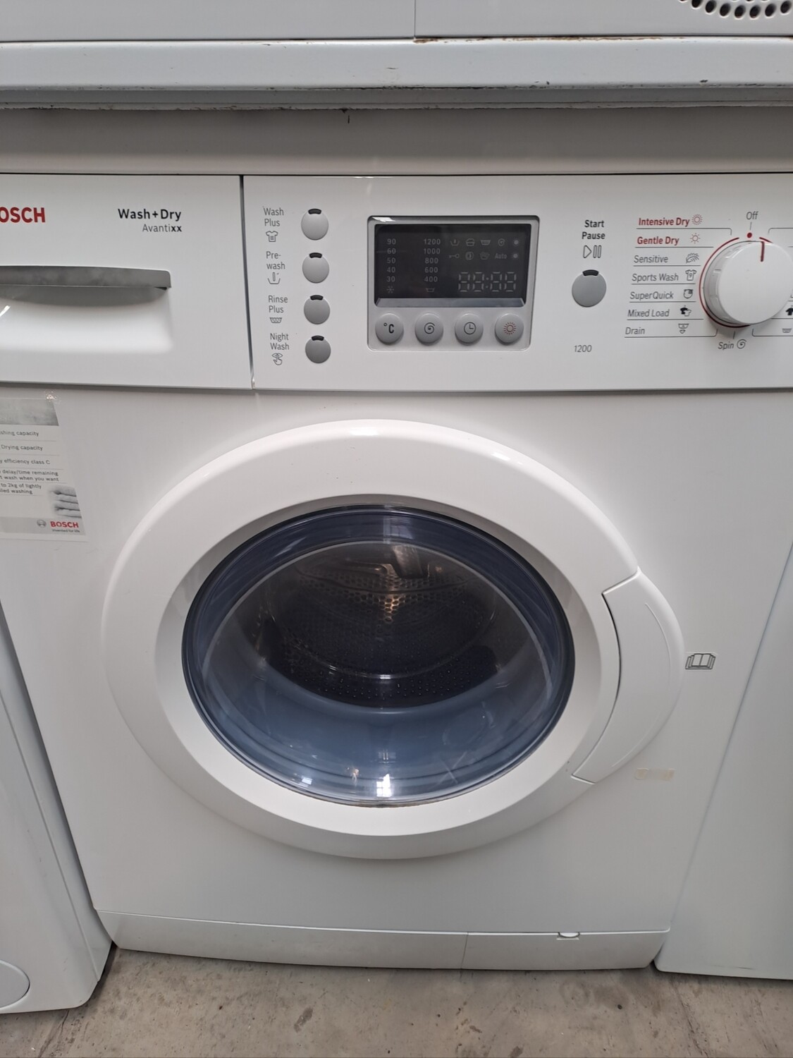 Bosch WVD24460GB/05 7kg+4kg Load 1200 Spin Washing Machine Washer Dryer ...