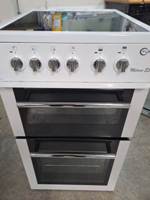 Flavel MLB60cm Milano E60 CM Electric cooker Twin Cavity Ceramic Hob White In Our Whitby Road Shop