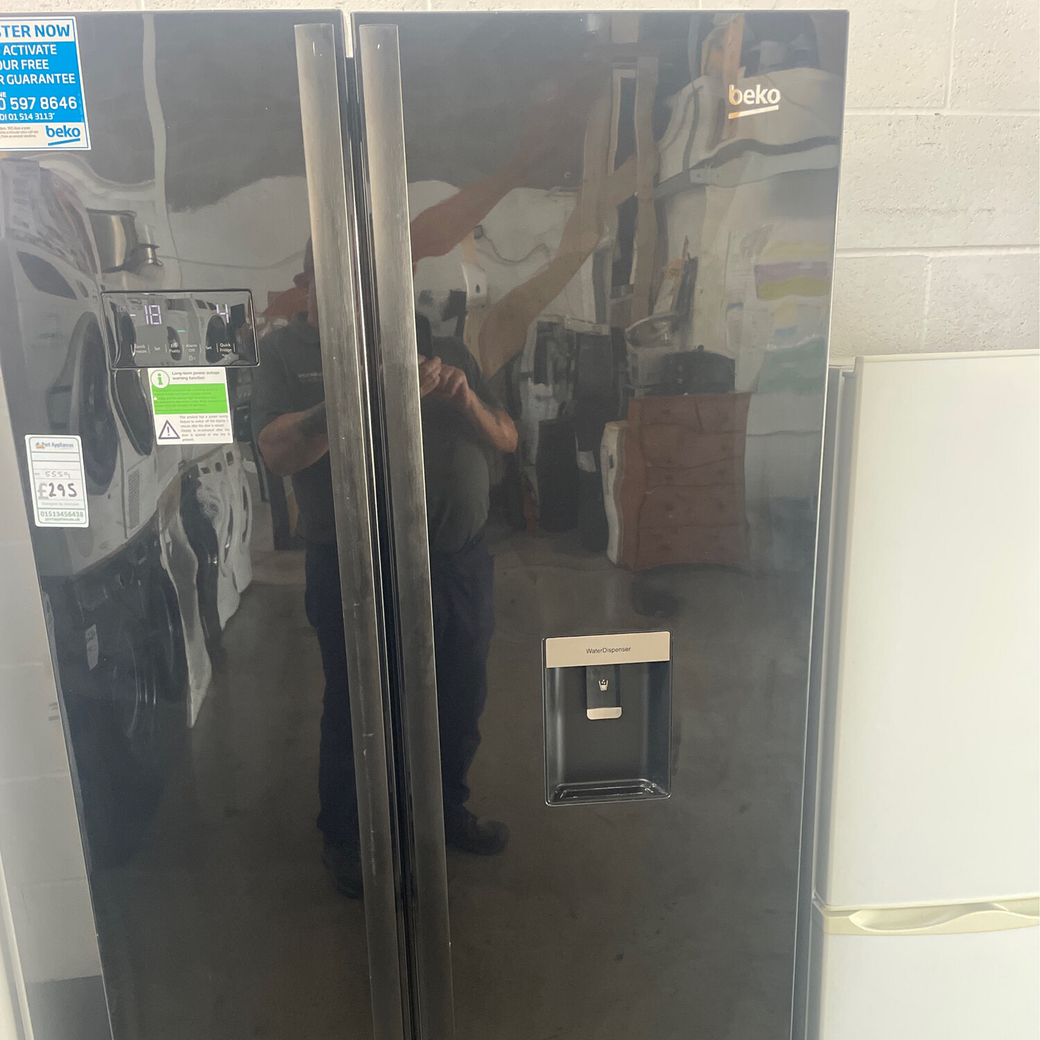 Beko LXS553W Undercounter Larder Fridge H85 x W55 D57 White