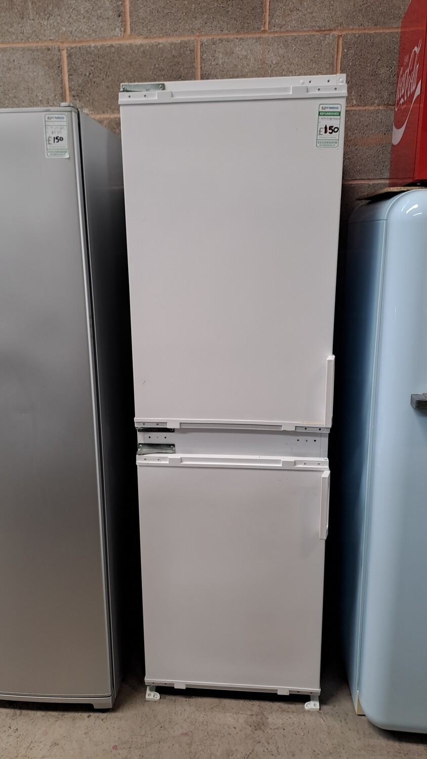 Beko Tall Fridge Freezer White H177cm x W54cm. This item is located in our Whitby Road Shop