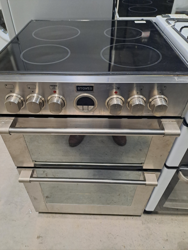 Stoves Sterling 600E 444440991 60cm Electric cooker Twin Cavity