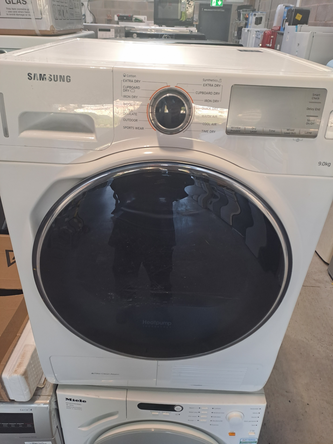 Samsung DV90H8000HW/EU Heat Pump Dryer White