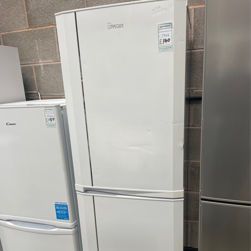 Swan Fridge Freezer 183x54cm White New Graded
