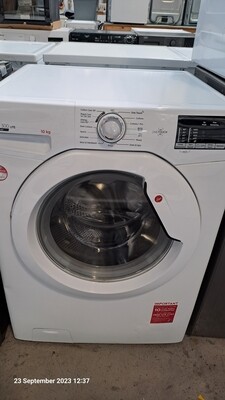 Hoover H-WASH H3W4102DE  10kg Load 1400 Spin Washing Machine White