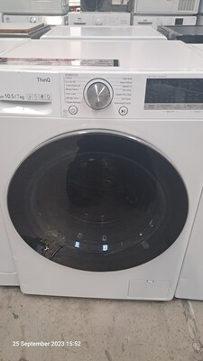 LG FVW917WTSE 10.5kg + 7Kg 1400 Spin Washer Dryer White  