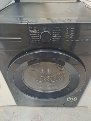 Beko WDR7543121B 7+5kg Load 1400 Spin Washing Machine Washer Dryer Black
