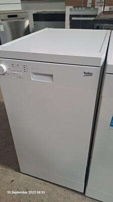 Beko DFS04C10W 45cm Freestanding Slimline Dishwasher White