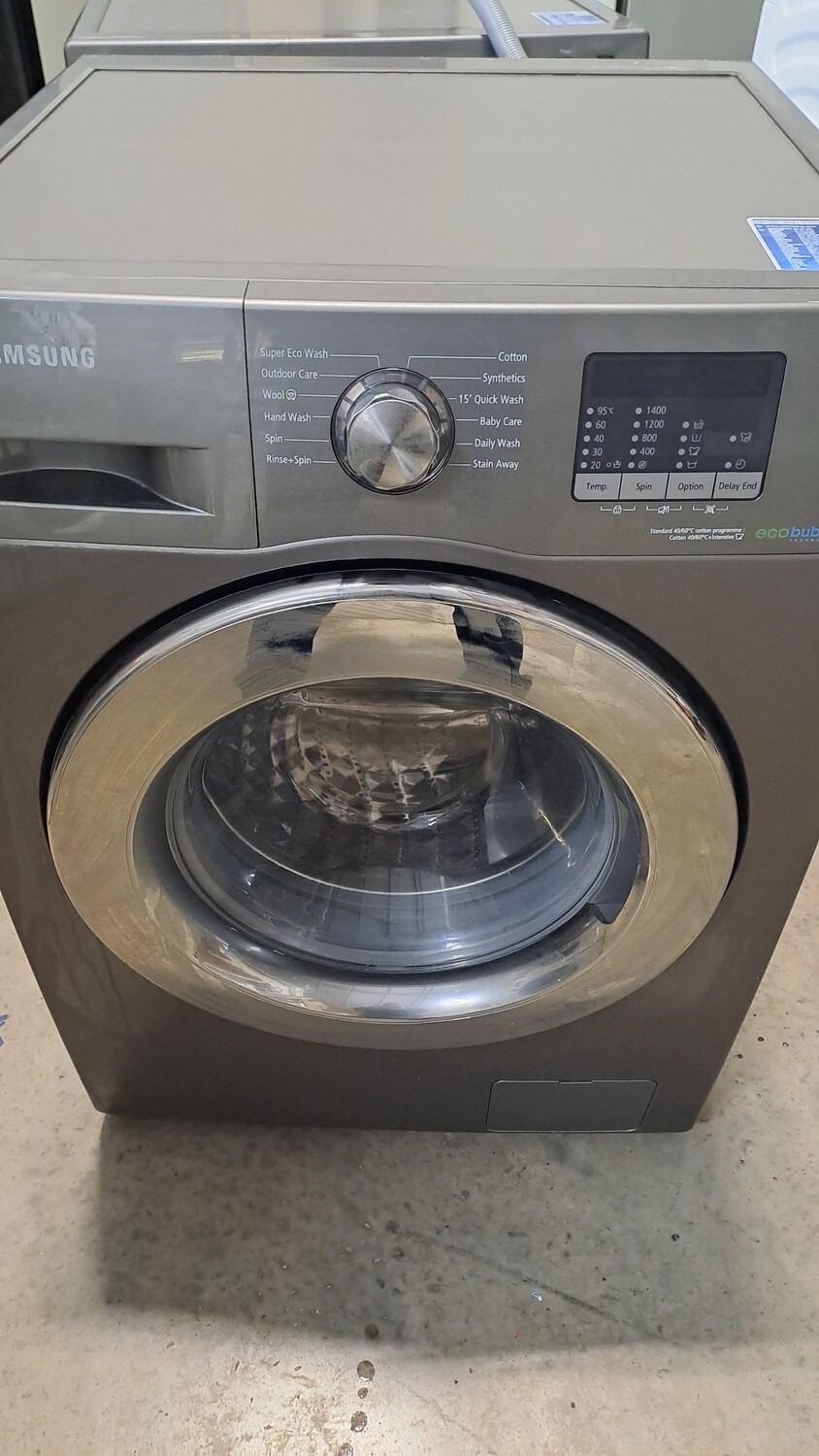 Samsung WF70F5E2W4X 7kg 1400rpm Washing Machine Grey,This item is located in our Whitby Road shop