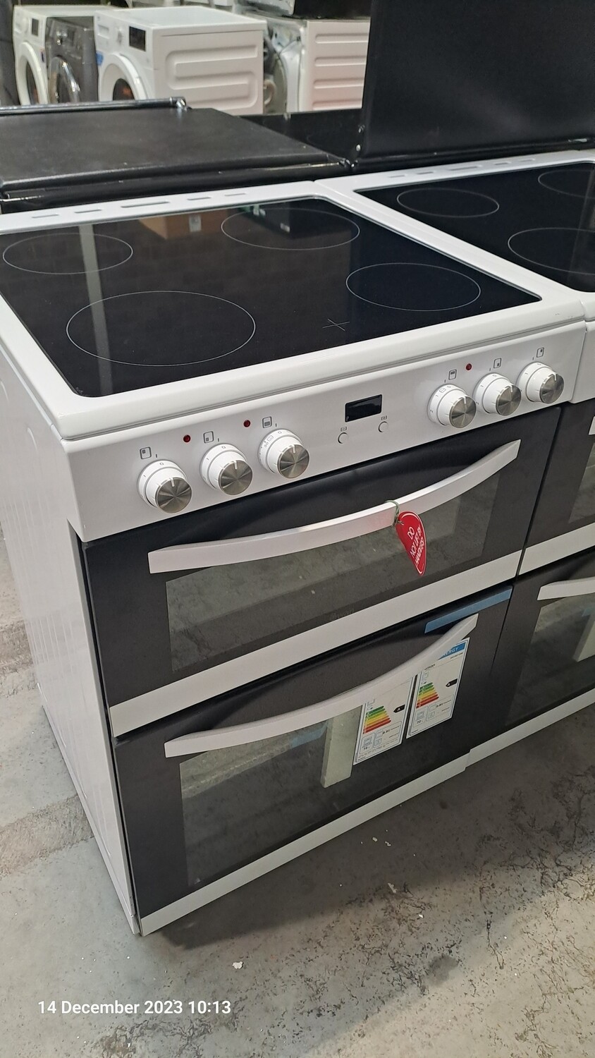 Swan SX158110W 60cm Electric Convection Cooker New Graded