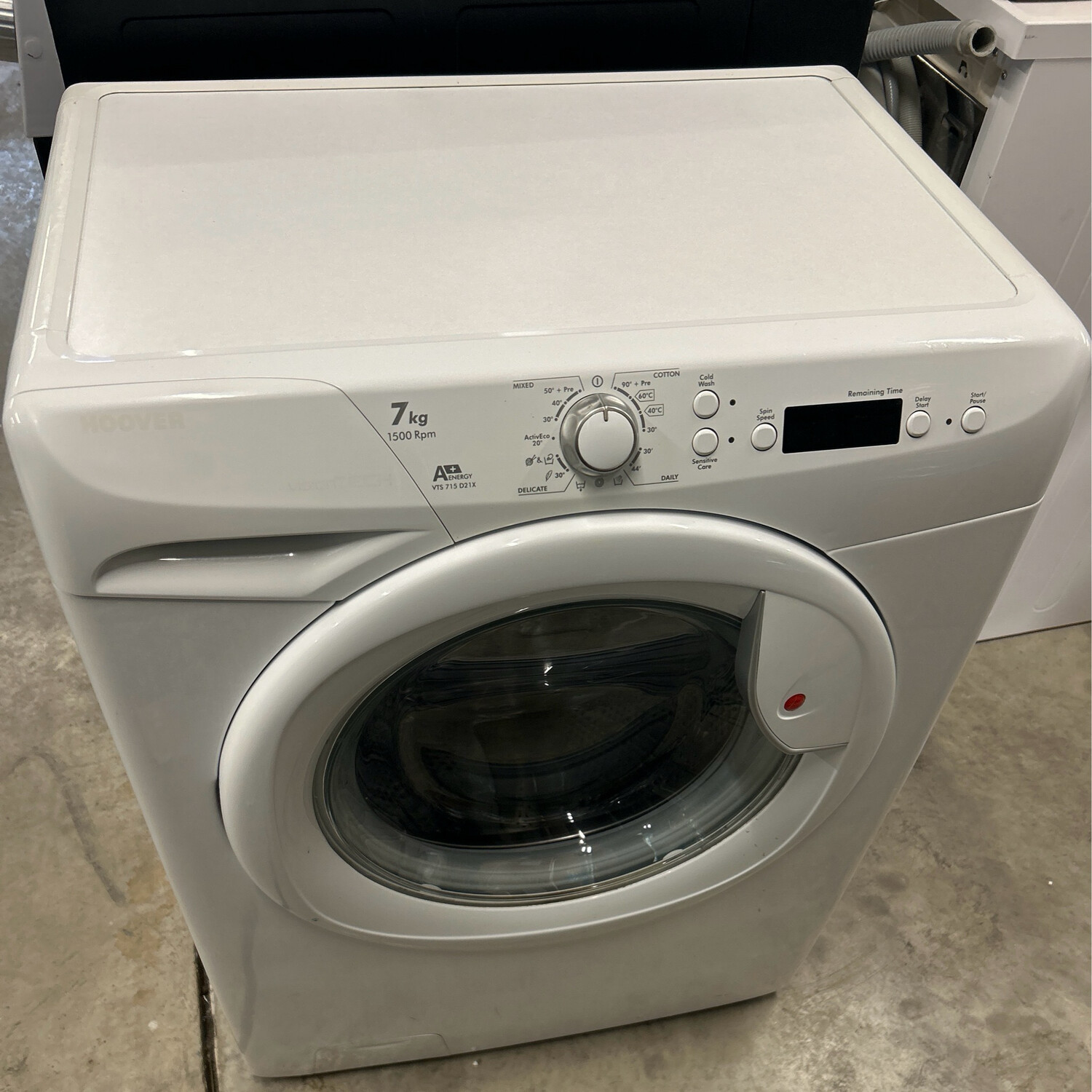 Hoover 7kg 1500rpm Washing Machine White