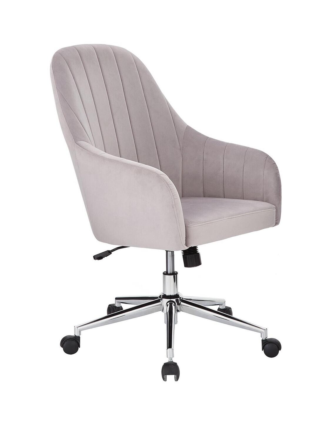 Molby Fabric Office Chair - Grey - FSC® Certified - Seat Height:43-53CM Width 56cm Depth 66cm
