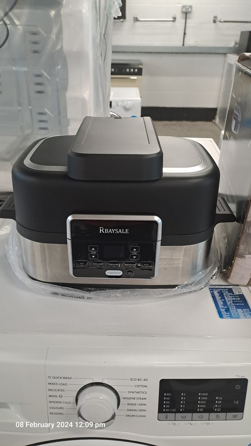 RBAYSALE Air Fryer Health Grill Air Fryer with 5 in 1 Cooking Functions 4.5L

New Graded