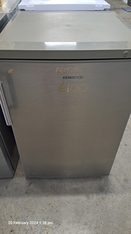 Kenwood Under Counter Freezer Silver