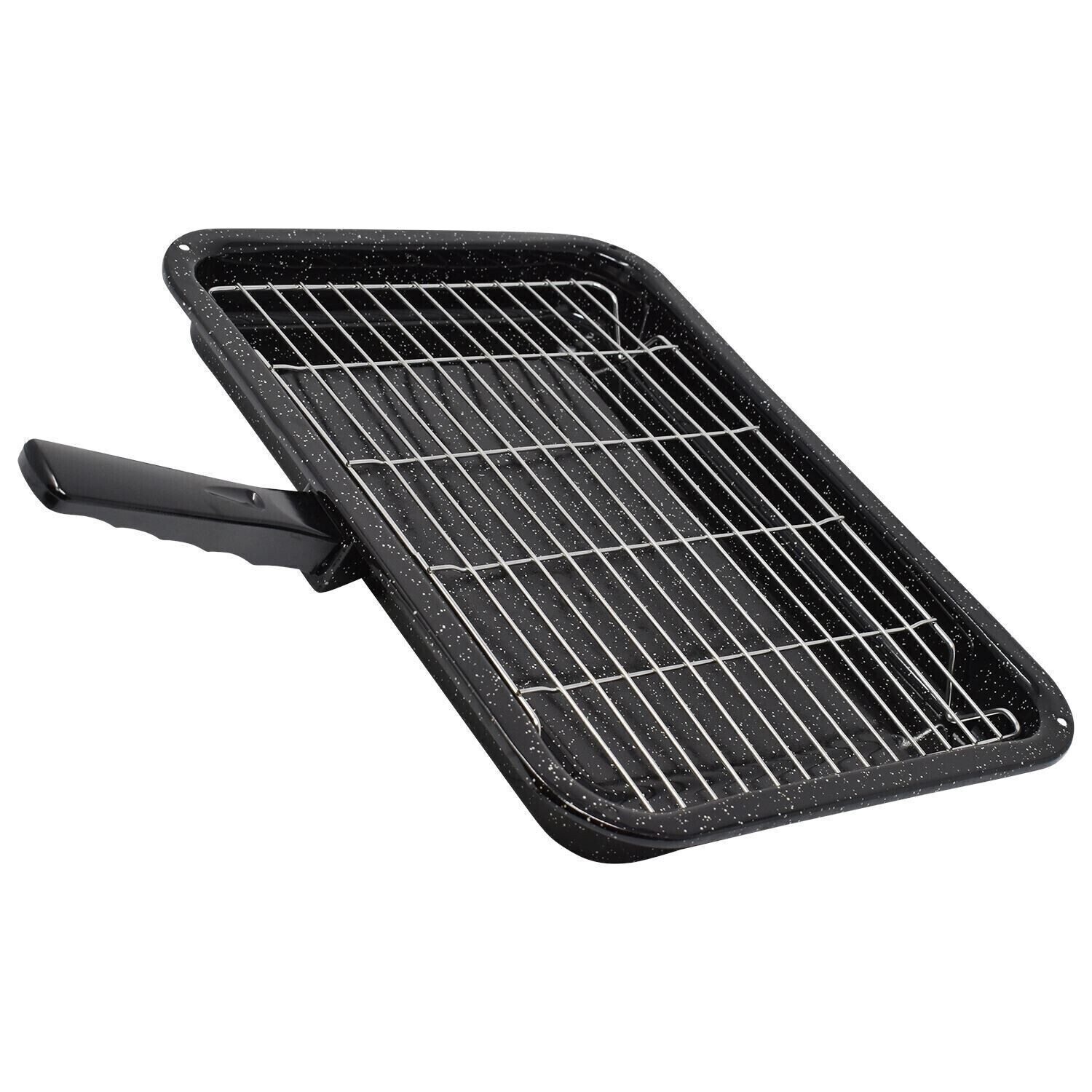 Universal Grill Pan &amp; Handle for Cookers and Ovens