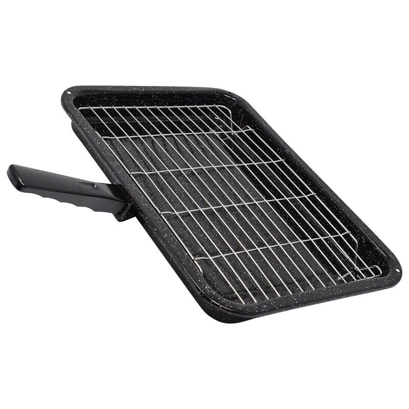 Universal Grill Pan &amp; Handle for Cookers and Ovens
