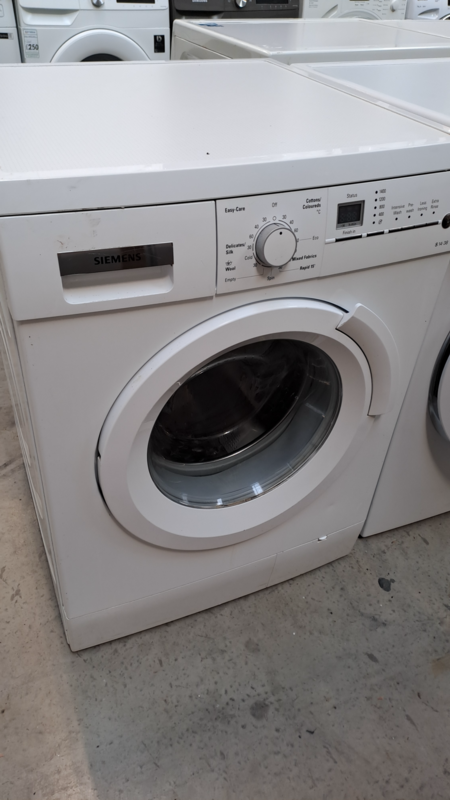 Siemens 8kg Load 1400 Spin Washing Machine White WM14NK09GB H84.5cm W59.8cm D59cm