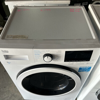 Beko WDL742441W 8kg+5Kg 1400 Spin Washer Dryer White Refurbished H84cm W60cm D50cm