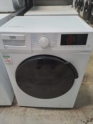 Beko WDL742431W 7+4kg Load 1400 Spin Washer Dryer White Refurbished H84cm W60cm D50cm