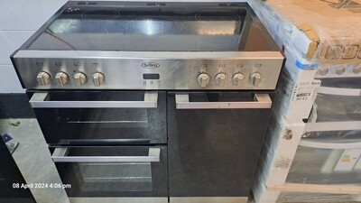 Belling DB490E Electric 90cm Range Cooker Stainless Steel Refurbished