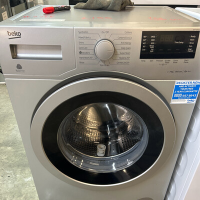 WX742430S 7KG 1400rpm Washing Machine A+++ Silver
