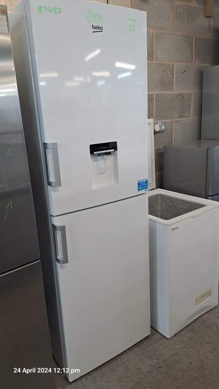 Beko CFP1691 Fridge Freezer H190 x W60 x D66  White