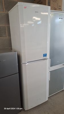 Beko RCF5834APW Fridge Freezer H183 x W55 x D60 White Refurbished 