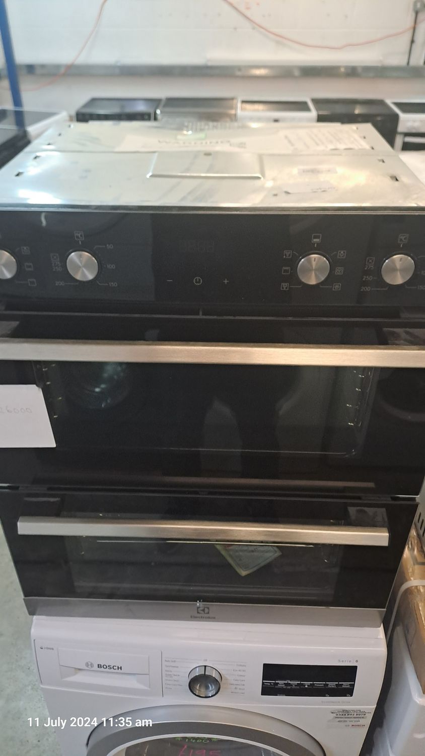 Teknix BITK63ESB 60cm Built In Oven Brand New