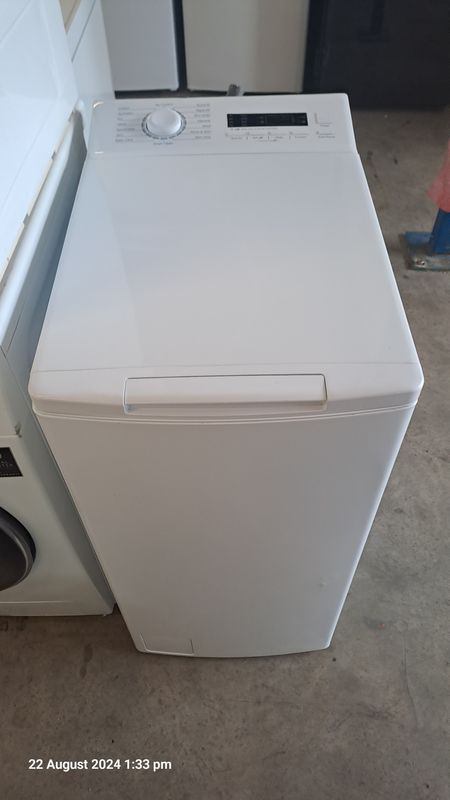 Electriq eiQMTL75V3 Top Loader 7kg 1200rpm Washing Machine White H90cm W40cm D60cm