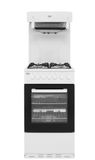 Beko KA52NEW 50cm White Gas Cooker with High Level Grill Brand New