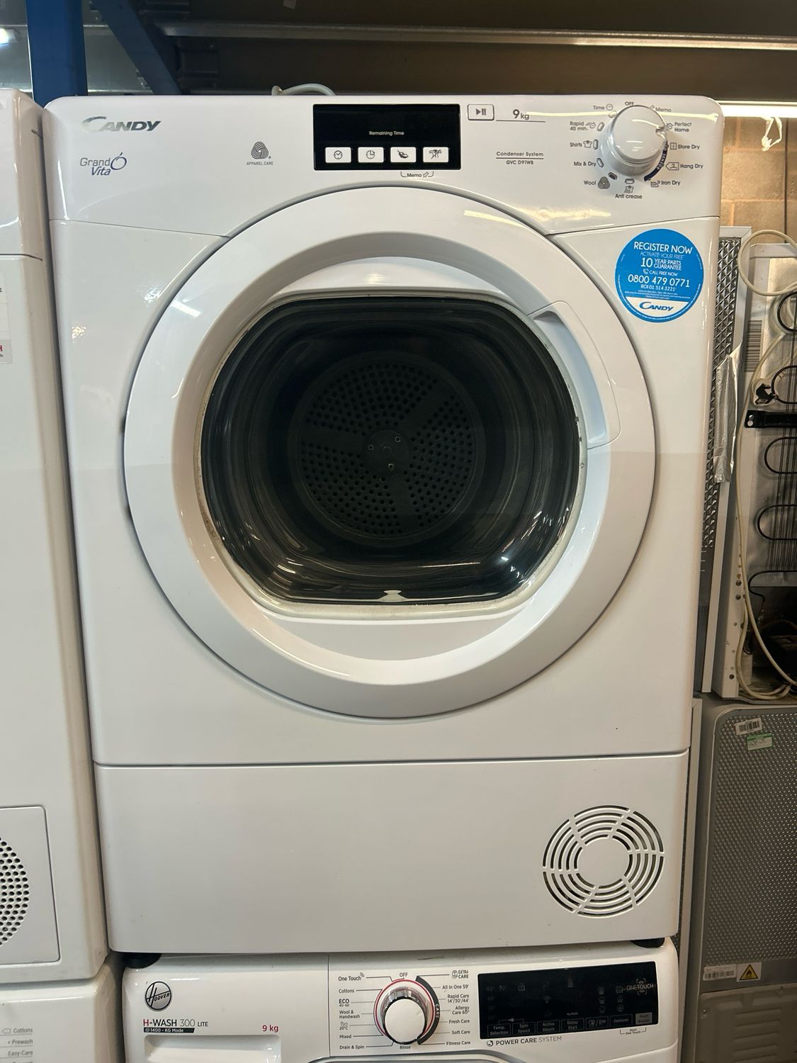 Candy 9kg Condenser Dryer White Refurbished