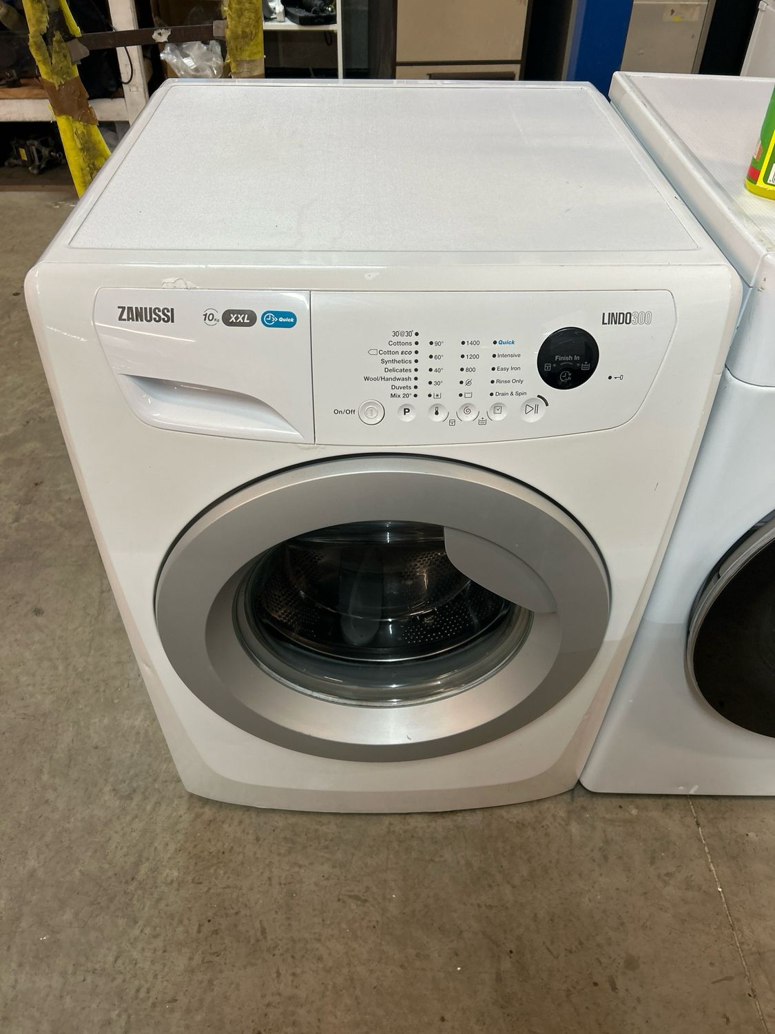 Zanussi ZWFO1483WR 10kg Load 1400 Spin Washing Machine White Refurbished D60cm H85cm W60cm