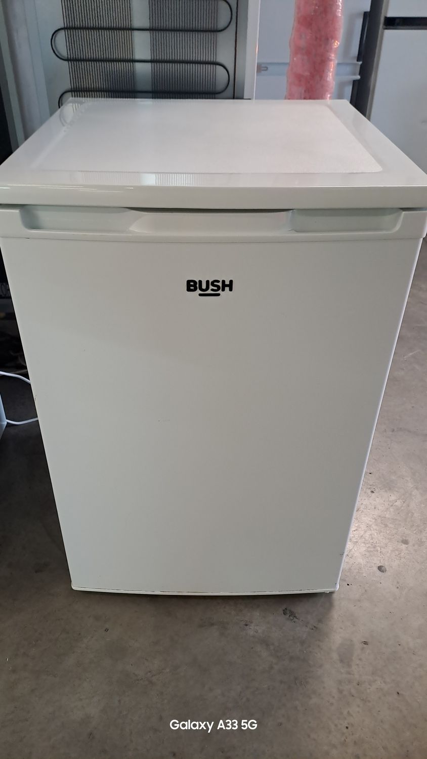 Bush Undercounter Fridge H84cm W55cm White Refurbished