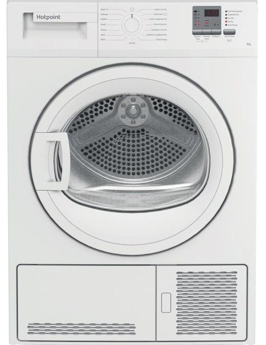 Hotpoint CHDC82WWGDUK - White 8KG Condenser Tumble Dryer