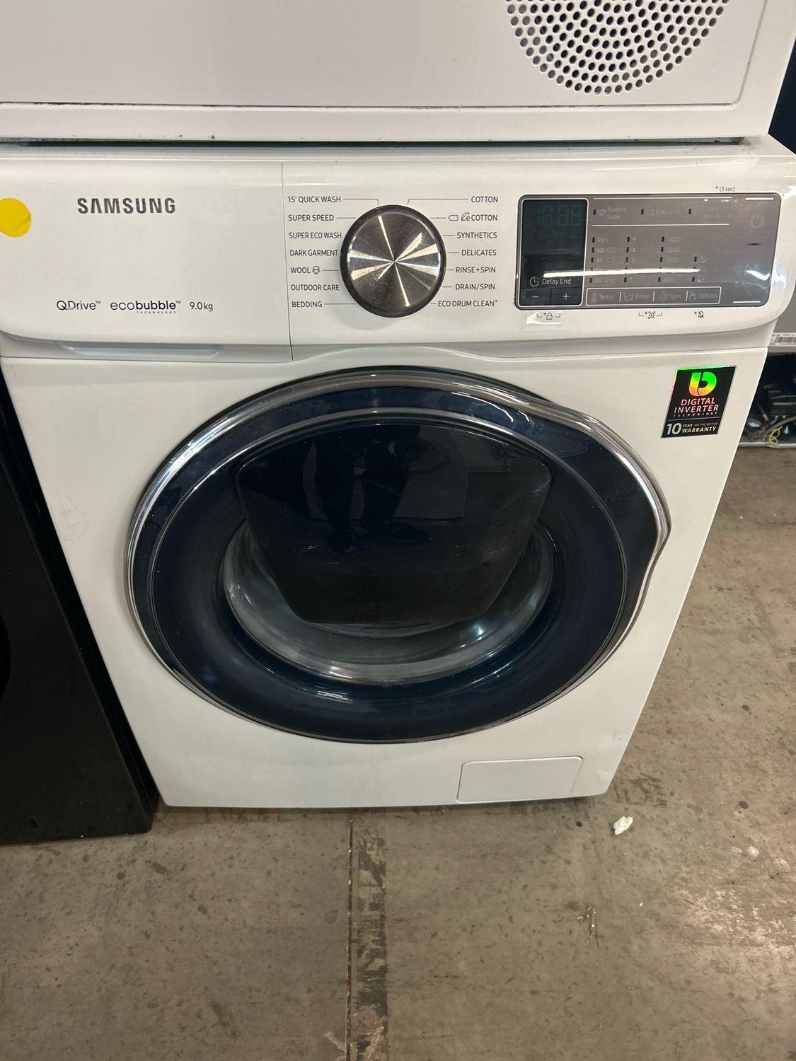 Samsung WW90M6450PM 9kg 1400rpm Washing Machine White -Add wash