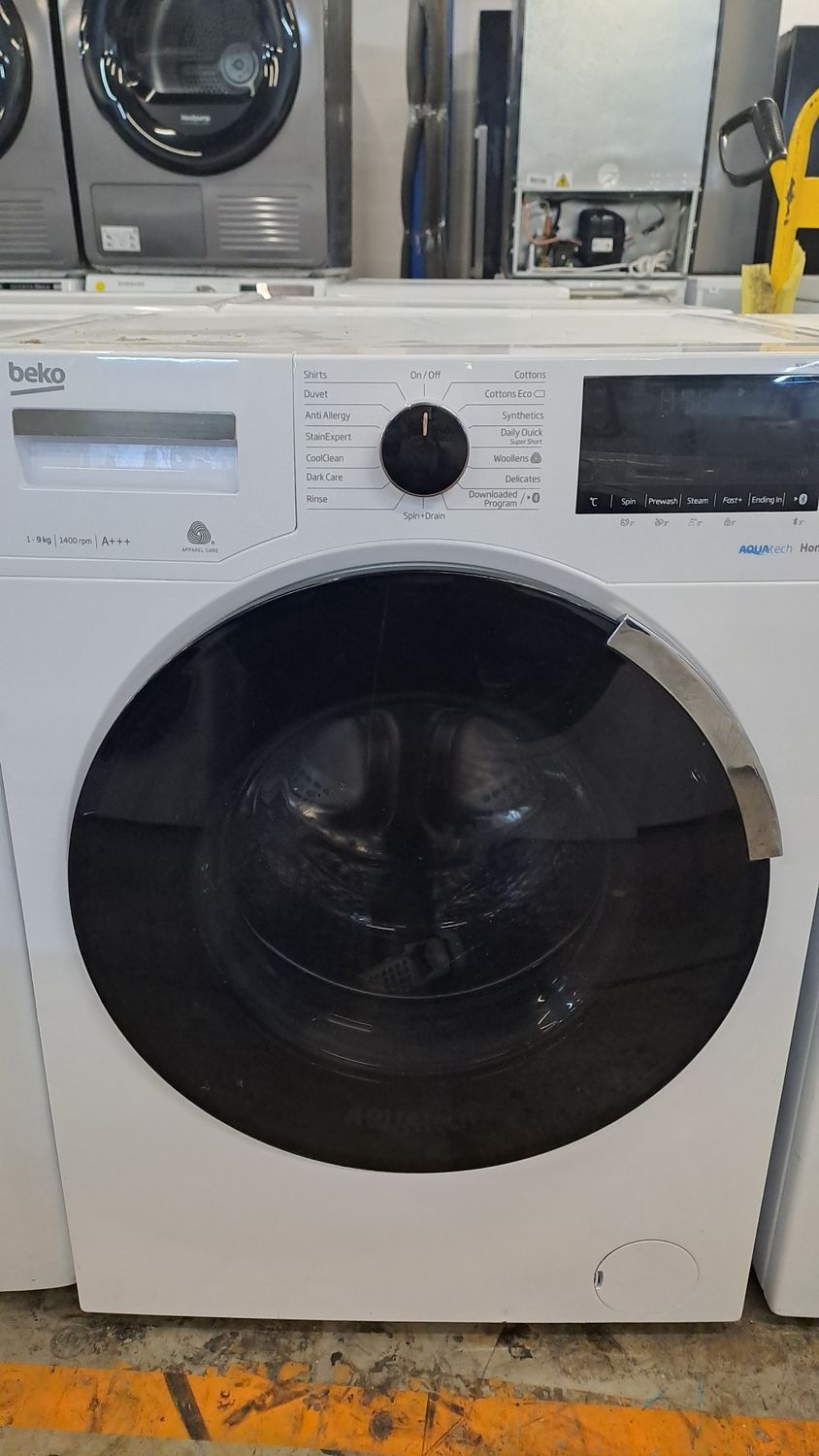 Beko WY940 9kg Load 1400 Spin Washing Machine White Refurbished