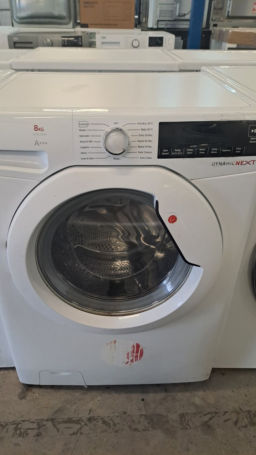 Hoover DXA48W3 A+++ 8Kg 1400rpm Washing Machine White