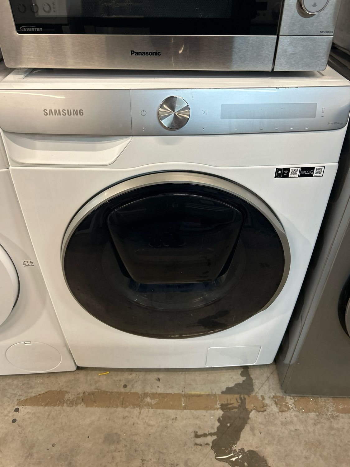 Samsung WD90T984DSH 1400rpm 9kg/6kg Washerdryer White