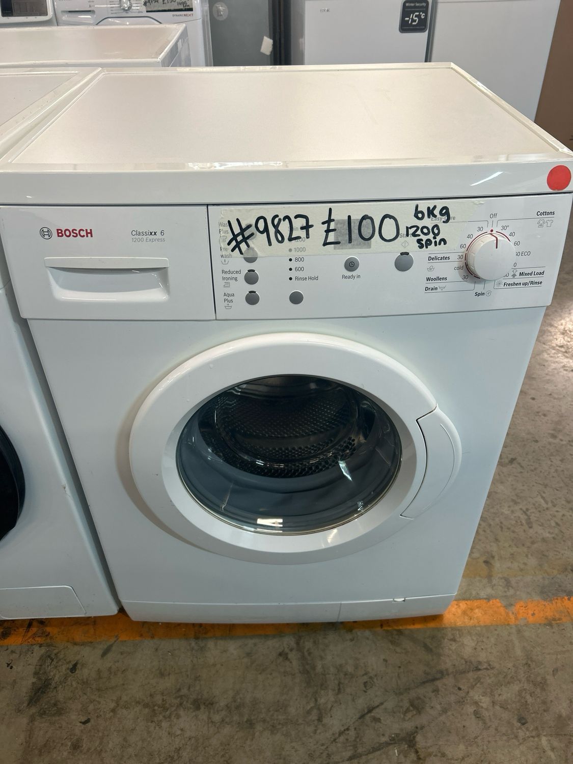 Bosch 6kg Load 1400 Spin Washing Machine White Refurbished 