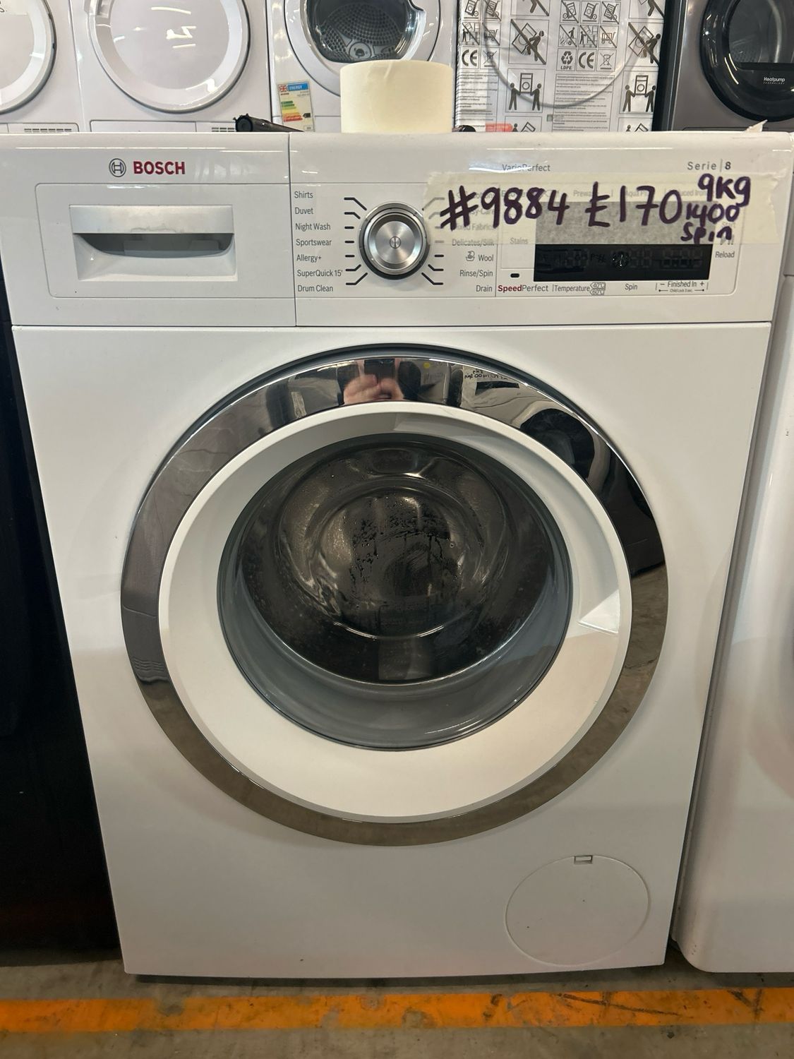 Bosch WAW28560GB 9kg 1400rpm Washing Machine White
